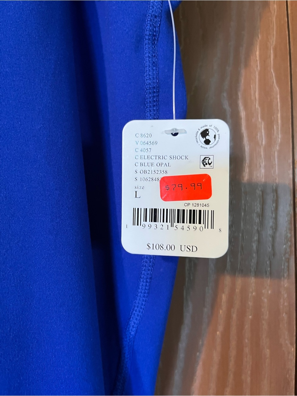 Free people Drawstring Pants - Cobalt Blue - Picture 5 of 8